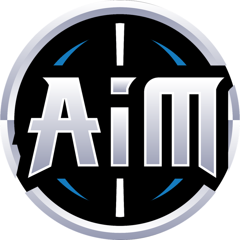 All In Music Pool logo on a spinning vinyl record — the salsa record pool for DJs
